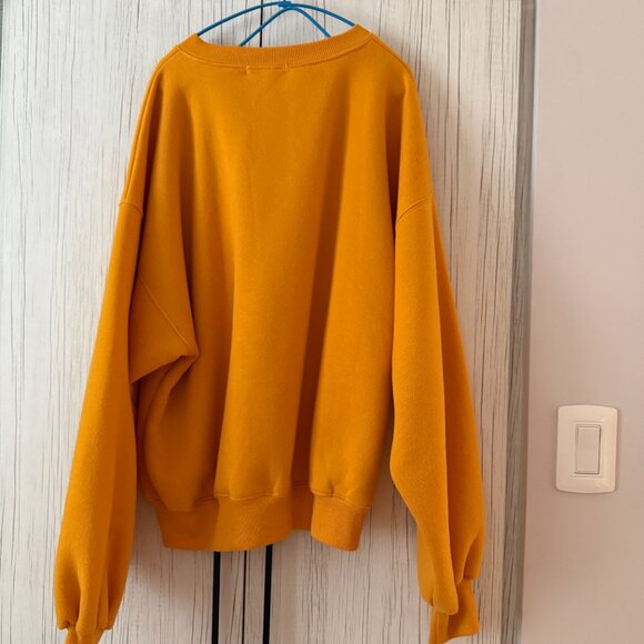 Orange Drop-Shoulder Cardigan - Picture 2 of 3
